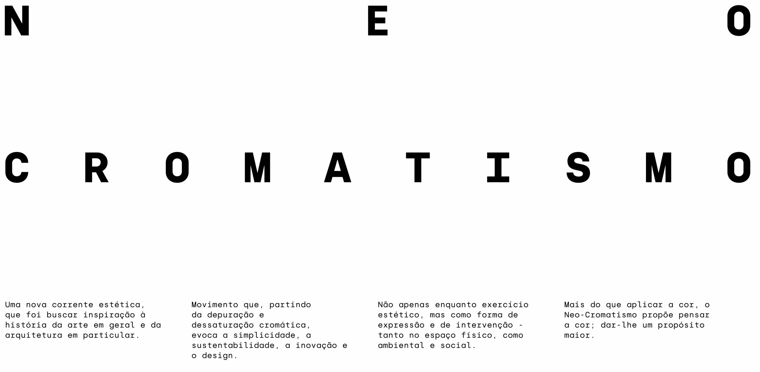 Colecção Cromática Naming