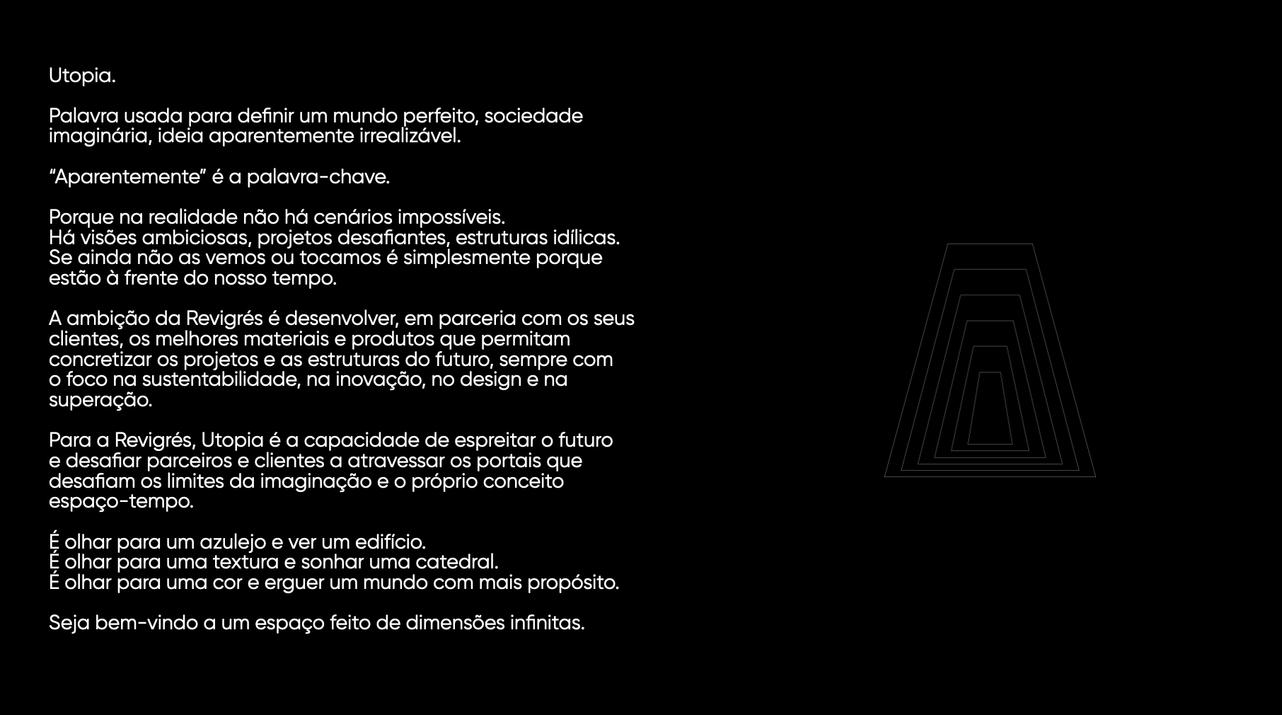 Stand Revigrés Cersaie Manifesto Stand Revigrés Cersaie Manifesto